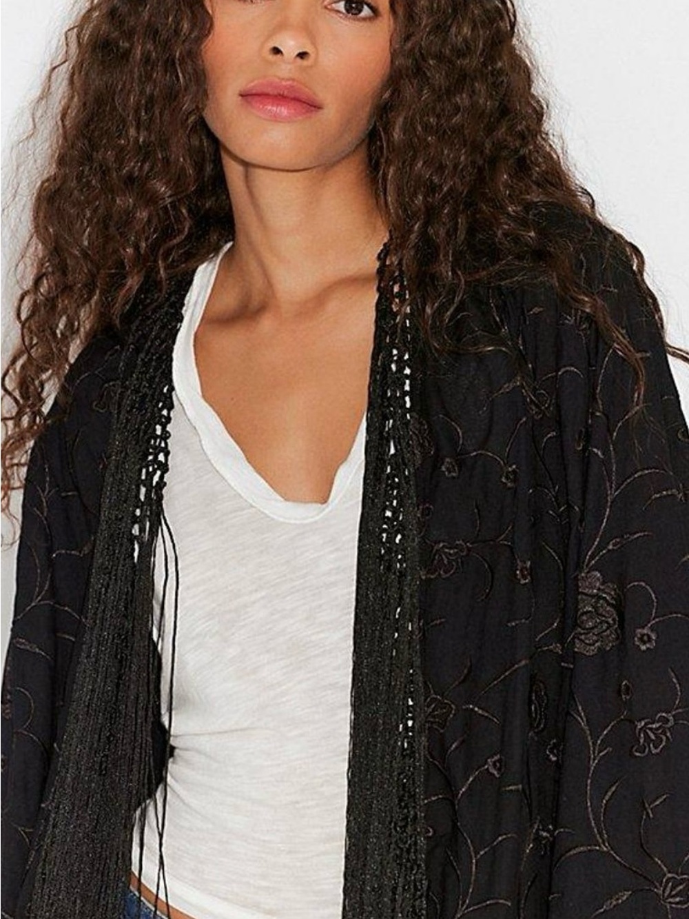 Free People London nights piano duster top - Picture 4 of 6